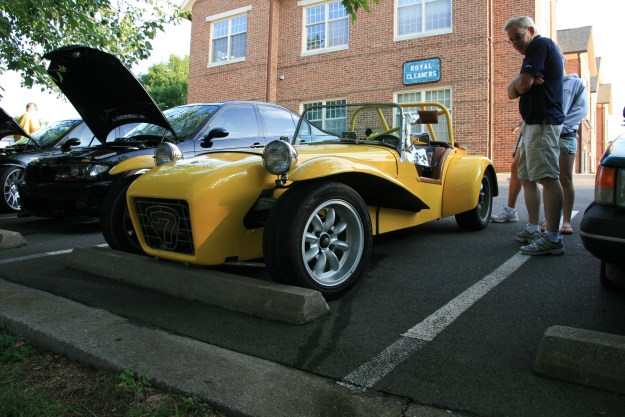 Yellow Rotary Lotus 7 Replica