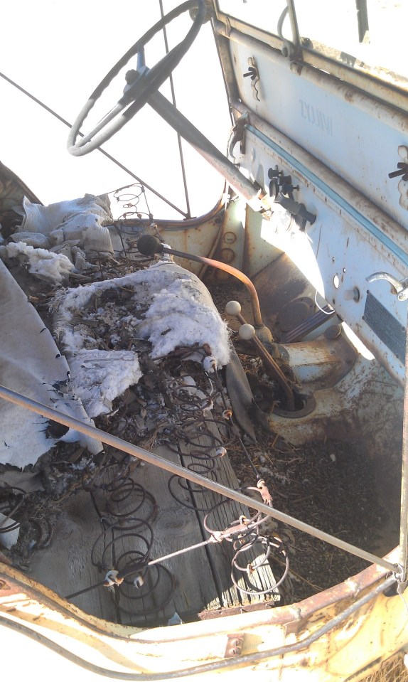 Yellow Willys Jeep Desert Queen Ranch Joshua Tree